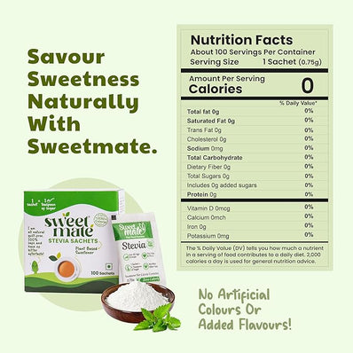 Stevia Sachets 100