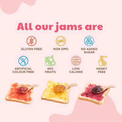 Sweetmate No Added Sugar Diabetic Friendly Strawberry Jam - 220g
