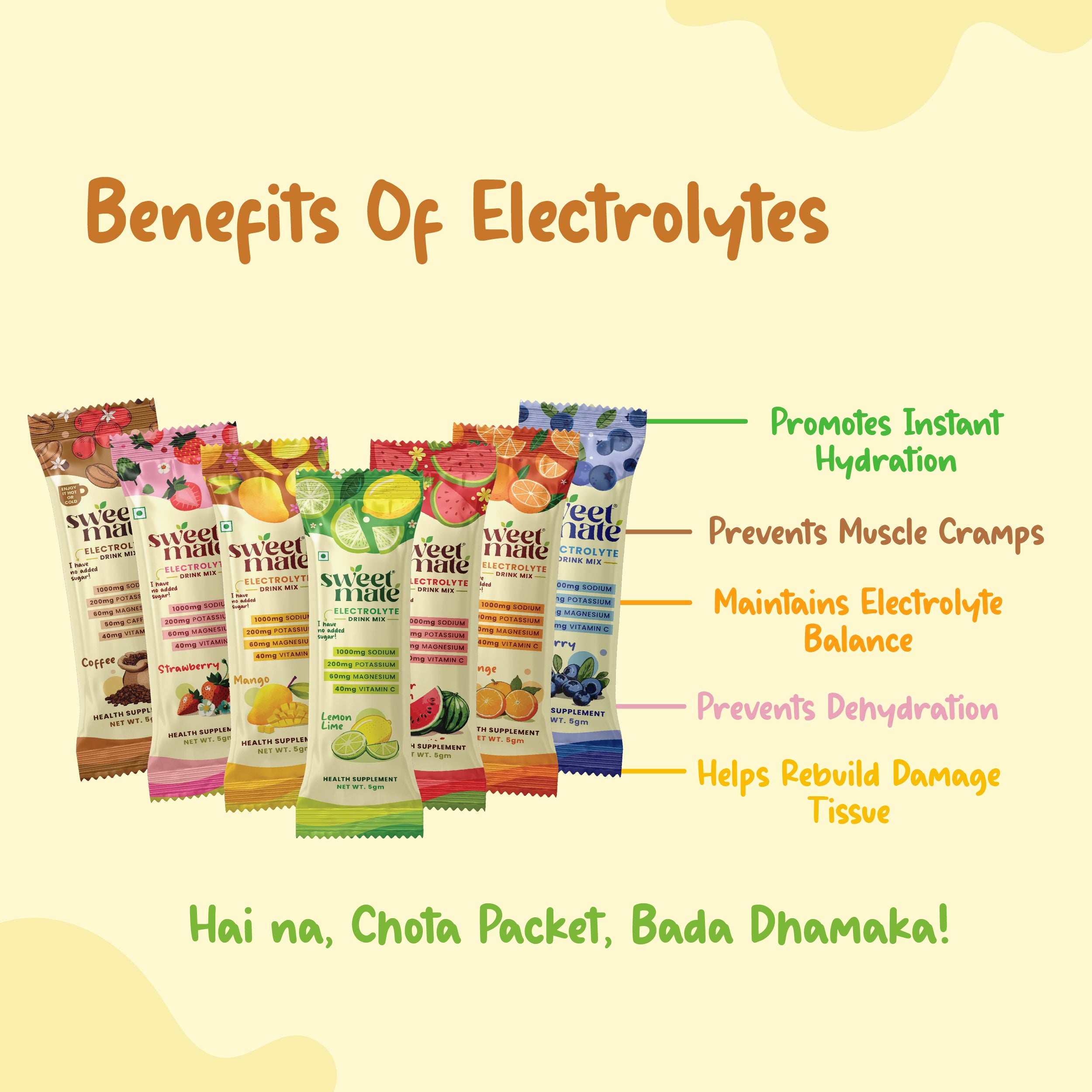 Instant hydration drink mix