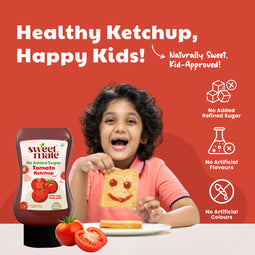 Sweetmate Tomato Ketchup | No Added Sugar & Jaggery | 300g