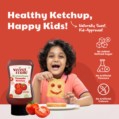 Sweetmate Tomato Ketchup | No Added Sugar & Jaggery | 300g