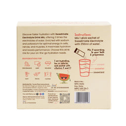 Sweetmate Electrolyte Drink Mix- Watermelon Flavour (Pack of 20)