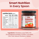 Sweetmate No Added Sugar Diabetic Friendly Strawberry Jam - 220g