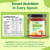 Sweetmate No Added Sugar 100% Pure Pulp Mix Fruit Jam - 220g