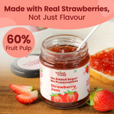 Sweetmate No Added Sugar Diabetic Friendly Strawberry Jam - 220g