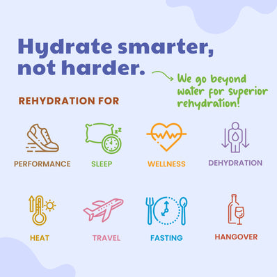 Sweetmate Electrolyte Drink Mix- Blueberry Flavor (Pack of 20)