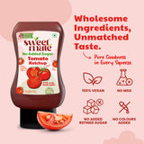 Sweetmate Tomato Ketchup | No Onion, No Garlic | No Sugar or Jaggery | Healthy & Tasty |300g