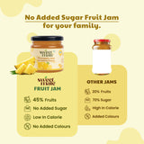 Sweetmate Zero Sugar Diabetic Friendly Pineapple Jam - 220g