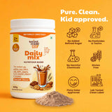 Sweetmate Kids Daily Mix Nutrition Drink Powder - 300g | Chocolate | Supports Growth, Energy, Brain & Immunity with DHA, Millets & Vitamins, 6g Protein/Serving, Naturally Sweetened for 2-6 Years