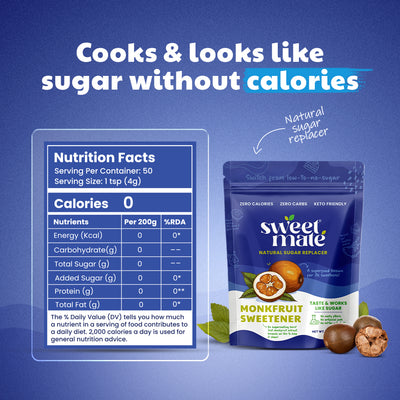 Sweetmate Monk Fruit Powder 200gm