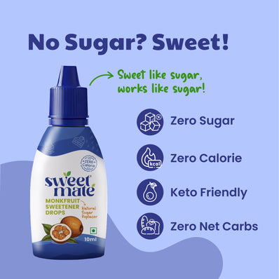 Sweetmate Monk Fruit Drops 10ml