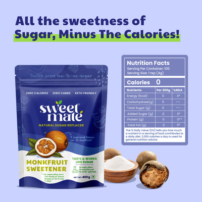 Sweetmate Monk Fruit Powder 400g