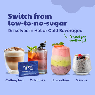 Sweetmate Monk Fruit Natural Sweetener Sachets