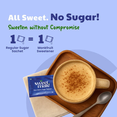 Sweetmate Monk Fruit Natural Sweetener Sachets