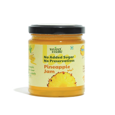 Sweetmate Zero Sugar Diabetic Friendly Pineapple Jam - 220g