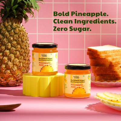 Sweetmate Zero Sugar Diabetic Friendly Pineapple Jam - 220g
