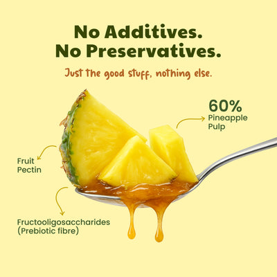 Sweetmate Zero Sugar Diabetic Friendly Pineapple Jam - 220g