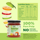 Sweetmate No Added Sugar 100% Pure Pulp Mix Fruit Jam - 220g
