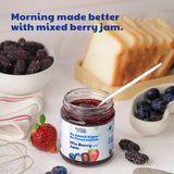 Sweetmate 100% Natural No Added Sugar Mix Berry Jam - 220g