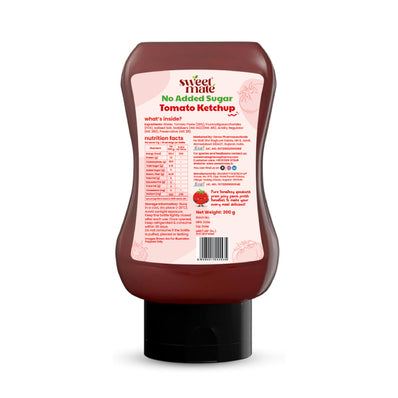 Sweetmate Tomato Ketchup | No Onion, No Garlic | No Sugar or Jaggery | Healthy & Tasty |300g