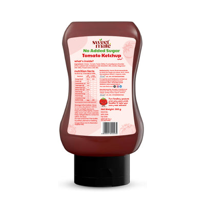Sweetmate Tomato Ketchup | No Onion, No Garlic | No Sugar or Jaggery | Healthy & Tasty |300g